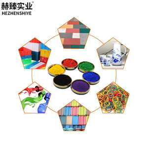 Fabricantes suministro de pigmento de óxido de hierro de hormigón permeable para baldosas pavimento de asfalto rojo cemento ultramarino Color Fe2O3 - Product Image 4