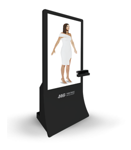 Segnaletica digitale di 360 gradi mostra <span class=keywords><strong>Online</strong></span> Offline integrazione AR specchio interattivo per <span class=keywords><strong>scarpe</strong></span> di abbigliamento abito da sposa negozio - Product Image 5