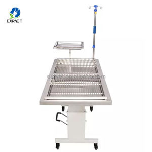 EUR VET Equipamento Hospitalar Veterinário Profissional Mesa Elevadora Hidráulica Móvel Vet Equipamento com Rodas para Clínica - Product Image 4