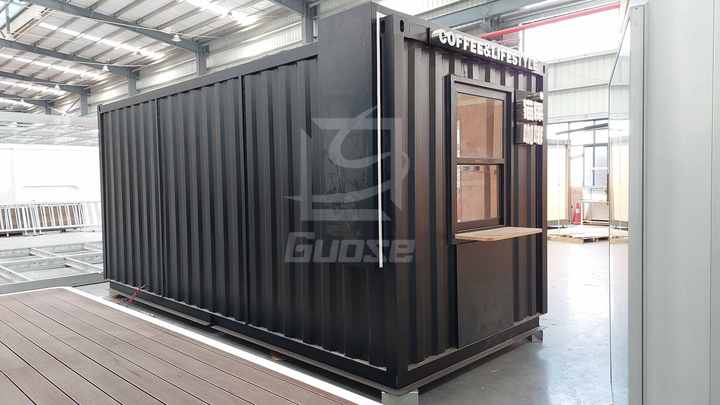 Luxury Shipping Container Bar Cafe - 20FT Container Restaurant