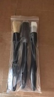 Juego de 3 Cepillos para Detallado de Autos, Cepillo para Limpieza de Interiores y Llantas para Lavado de Autos