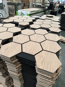 现代优雅的室内装饰木墙板 隔音墙板 隔音墙用吸音墙板 - Product Image 5