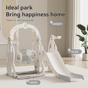 Bán nhà máy 2025 thân thiện với môi trường trong nhà/ngoài trời trẻ em trượt nhựa cho công viên gia đình khu dân cư trẻ em sân chơi đồ chơi bé trượt - Product Image 4