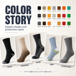 Chaussettes de basketball pour enfants, épaisses, antidérapantes, absorbant la transpiration, pour la gym, le patinage de vitesse - Respirantes et confortables - Product Image 4