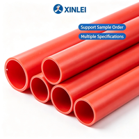 Conduit MPP orange direct usine pour installation de câbles sans tranchée, tuyau à paroi pleine haute résistance résistant aux UV