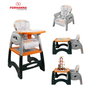 Kids Plush Chairs Wholesale Kids Plastic Chair Baby Metal Folding Safety Material Origin Multifunction Baby High Chair