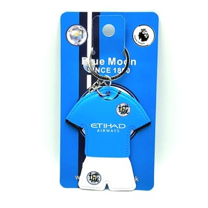 Nuevo Estilo Llavero de Cuero con Diseño de <span class=keywords><strong>Camiseta</strong></span> de Fútbol para Aficionados, Colgante para Bolsa - Product Image 2
