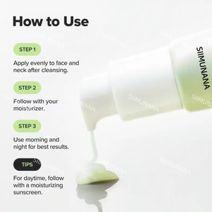 Centella Vitamina C Facial Antiarrugas, Ligero, de Rápida Absorción, Calmante, Iluminador, No Pegajoso, con Hialuronato de Sodio - Product Image 4