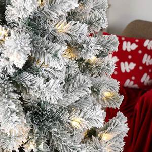 Design New Arrival Luxury <b>Led</b> Flocked Artificial Christmas <b>Tree</b> Warm Light PVC Material Automatic Durable Evergreen Indoor - Product Image 2