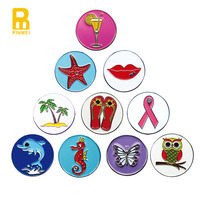 Touchfive — marqueurs de boules de golf magnétiques, accessoires, en métal, vente en gros, marqueurs de balles