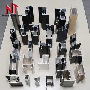 NT Extrus Alumínio Profil Frame Nova 28 Perfil de Alumínio Caixilhos De Janela De Batente de Alumínio e Perfis de Porta