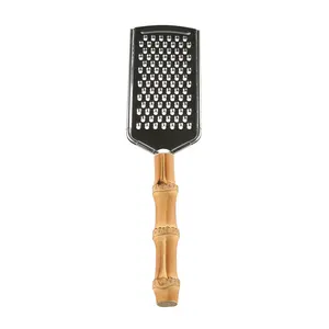 Thép Không Gỉ Tre Gốc Gỗ Xử Lý Gừng Xà Lách Khoai Tây Cà Rốt Rau Băm Nhỏ Board Lemon Zester Cheese Grater