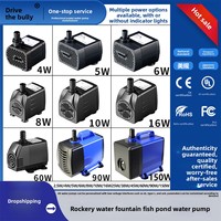 Pompe à eau submersible silencieuse pour aquarium, économie d'énergie, écologique, en plastique ABS, 25W, ultra silencieuse, 110-240V, automatique, pour petit bassin à poissons