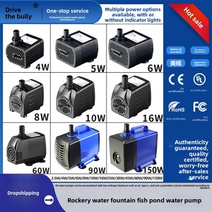 Pompa Air Akuarium Senyap Hemat Energi Ramah Lingkungan Plastik ABS 25W Ultra Tenang 110-240V Otomatis Kolam Ikan Kecil - Product Image 3