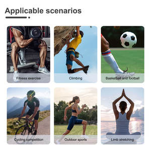 5cm * 5m Nylon Kinésiologie Bande Quatre Voies Stretch Acrylique Colle Muscle Bande Élastique Sport <span class=keywords><strong>K</strong></span> Bande pour Soulagement De La Douleur Échantillon Support - Product Image 4