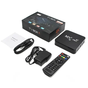 Nuevo estilo Android 7,1 4GB 8GB Ram Tv Box MX Pro 4K 5G Amlogic R3228A Streaming Box <span class=keywords><strong>Tvip</strong></span> <span class=keywords><strong>410</strong></span> 412 605 Dual Band Wifi Smart Tv Box - Product Image 5