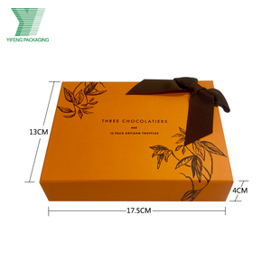 Caja de Embalaje de Regalo para Alimentos con Diseño Personalizado al por Mayor, Caja de Embalaje para Trufas de Chocolate Hechas a Mano, Caja de Regalo Magnética para Bombones de Chocolate - Product Image 2
