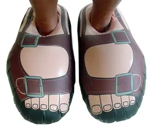 أحذية قابلة للنفخ من الكلوريد متعدد الفينيل رخيصة مخصصة للبيع