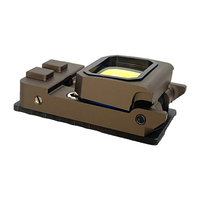 Prix usine Mini optique point rouge portée de vue pliable holographique vue de chasse vue réflexe