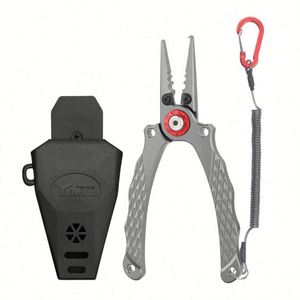 Pince de pêche multifonctionnelle Jason ultra-légère en alliage d'aluminium durable, étanche et intégrée pour la pêche en mer - Product Image 5