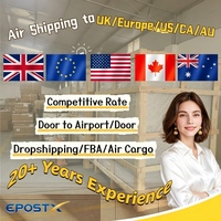 Agent d'expédition aérienne DDP de premier plan |   Chine vers UE USA Porte à Porte par Air+Express |   Partenaire logistique Royaume-Uni Allemagne France Italie Espagne