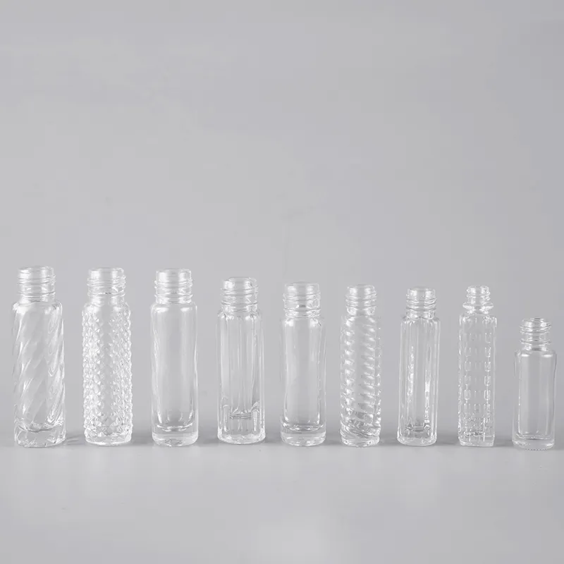 Cost Effective Balm Bottle Clear Essential Oil Glass Roll On Bottle