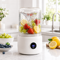 LD451 Machine de nettoyage des fruits et légumes à ions hydroxylés, avec logo personnalisé OEM, purification domestique, lavage turbulente, 3 modes, IPX4