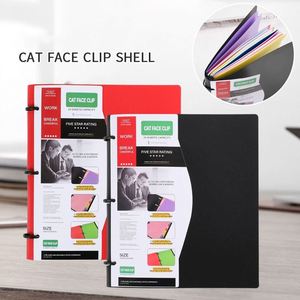 New <b>A4</b> Box Lever File FC File Folder 3 <b>Ring</b> <b>Binder</b> Thickened PP Document Folder for Office Supplies Lever Arch File Holder - Product Image 2