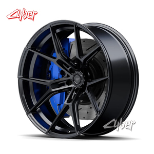 Jantes en alliage forgées WF <span class=keywords><strong>R1</strong></span>-FG Rhodium 5x112 pour Wheelforce BMW M3 M4 <span class=keywords><strong>AUDI</strong></span> RS Mercedes AMG Porsche Corvette C8 Tesla Sienna - Product Image 2