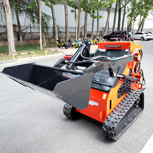 Chine Mini Skid Steer Loader Moteur Diesel Pompe Hydraulique 1 An de Garantie Triangle Crawler Haute Qualité Livraison Gratuite - Product Image 4