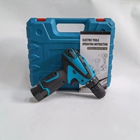 Tournevis électriques sans fil portables 12V Ensemble d'outils de perceuse à batterie rechargeable industrielle au lithium