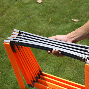 Escalera de Agilidad para Entrenamiento de Velocidad de Fútbol YOTO, Material ABS, Color Naranja, Suave, Fija, para Coordinación Física, Obstáculos, Marco de Entrenamiento, Rejilla de Fitness - Product Image 4