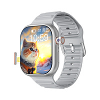 Nouvelle Montre Connectée K21 2026 de Haute Qualité avec Écran AMOLED, Appareil Photo Flip 200W Pixels, Carte SIM 4G - Prix de Gros