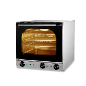 Restaurant Economic Countertop 4 Trays Electric Hot Air Oven Convection Oven For Baking with steam