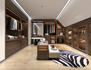 Armadi in Vetro e Legno Stile Francese Lesso Home, Accessori per Guardaroba, Mobili Moderni per Soggiorno, <span class=keywords><strong>Armadio</strong></span> Personalizzato per Camera da Letto per Appartamenti - Product Image 1