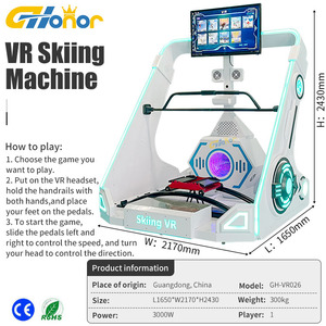 Nueva Máquina de Esquí VR, Simulador de Esquí Metálico para Interiores, Juegos de Entretenimiento, Experiencia de Carreras de Esquí - Product Image 6