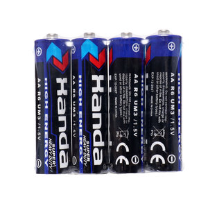 Piles AA au carbone-zinc 1,5 V, extra résistantes, UM3 R6, piles jetables, vente en gros d'usine OEM en grandes quantités - Product Image 4