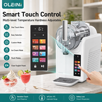 Machine à glace personnalisée 2L avec écran tactile, distributeur de jus et de boissons glacées en ABS, machine à slush pour restaurant