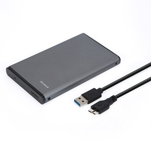 Carcasa de aluminio ShuoLe de 2.5 pulgadas para disco duro SATA, caja externa para SSD, USB 3.0 móvil. - Product Image 2