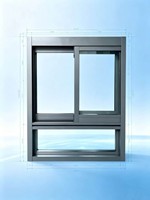 Ventana Corredera de Aluminio Moderna con Certificación CE YATTON, Apertura Horizontal, Diseño Resistente al Viento, Acero Inoxidable, para Escuelas, Hoteles, Talleres