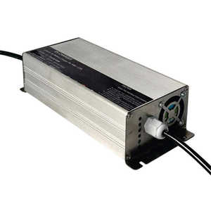 Chargeur de batterie au lithium pour véhicule électrique en aluminium avec ventilateur de refroidissement - Product Image 1