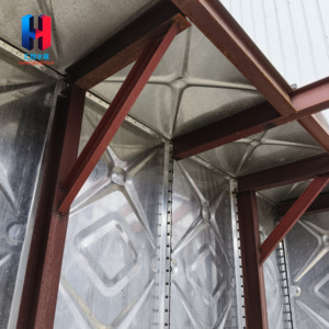 Factory <strong>Modular</strong> 201 304 316 Stainless Steel Pressed <strong>Panel</strong> Pressure Vessel Water Storage Tank for Drinking Firewater Rainwater - Product Image 3