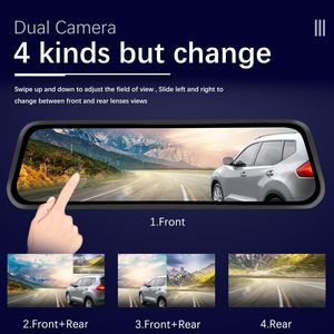 Caméra de recul 10 pouces 4K STAVIS HDR avec vision nocturne, support spécifique au véhicule, avec Wifi, caméra de tableau de bord avant et arrière 4K - Product Image 3