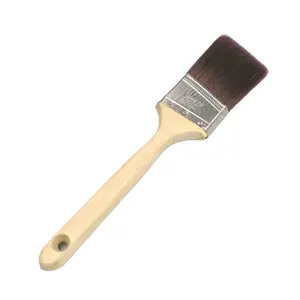 Hot selling wooden handle purdy paint brushes Flat Sash Paint Brushes