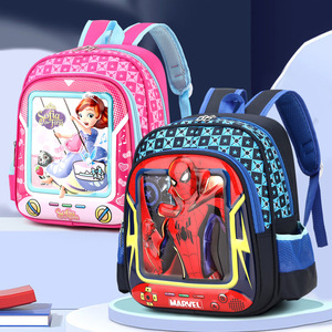 Mochila Infantil 3D Impermeable con Dibujos Animados de Elsa y Spider-Man para Niños de 3 a 5 Años, Nueva 2025 - Product Image 3