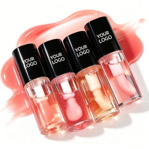 Brillo Labial de Marca Privada, Aceite Labial con Aplicador Grande, Tinte Labial Hidratante con Acabado Brillante, Logotipo Personalizado, Maquillaje Vegano - Product Image 2