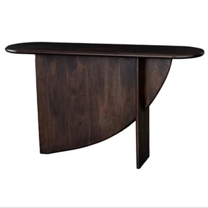 Muebles de Salón, Mesa Consola de Madera Maciza de Diseño, Mesa Consola Elegante Tallada a Mano con Artesanía Decorativa en Madera - Product Image 1