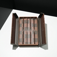 Boîte de présentation rigide pour pré-roulés de grande taille, personnalisée, à double ouverture, pour magasin de tabac