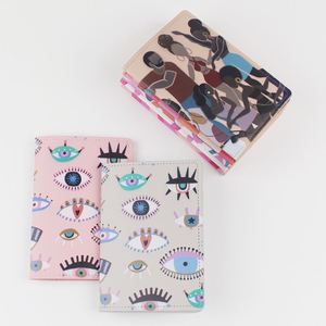 Cartera de Viaje Vintage con Logotipo Personalizado, Bloqueo RFID, Porta Pasaportes con Cierre Magnético, Funda de Cuero PU Impermeable para Familia - Product Image 4