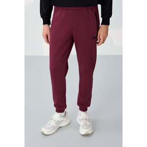 Pantalon de survêtement en molleton pour homme Cesar Erguvan, taille élastique, décontracté, respirant, style jogging - Product Image 3